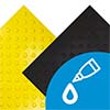 Монтаж плитки из полиуретана на клей FIXVERT