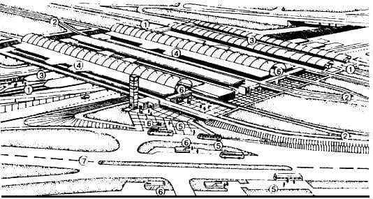 Совмещенный узел пересадки метрополитен - железная дорога