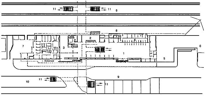 Реконструированный вокзальный комплекс