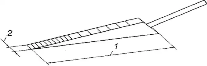 Измерительный клин 10.6.2 Процедура измерения