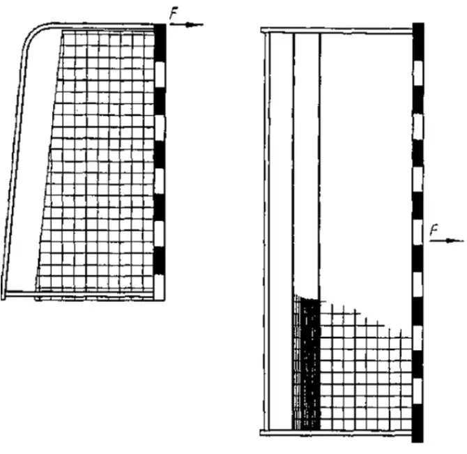 Проверка стабильности ворот для мини-футбола