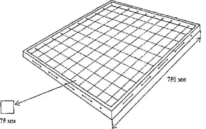 Рама для измерения плотности травяного покрова