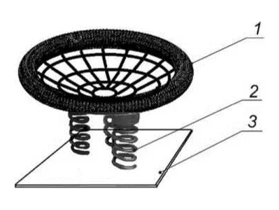 Пример качалки типа ЗВ универсальной игровой площадки, в т. ч. для детей с ОЖД