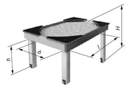 Пример игрового стола (стола для игры) для детей с ОЖД