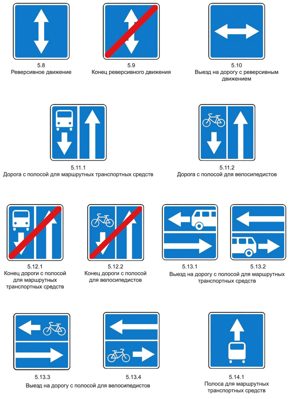 Знаки особых предприсаний