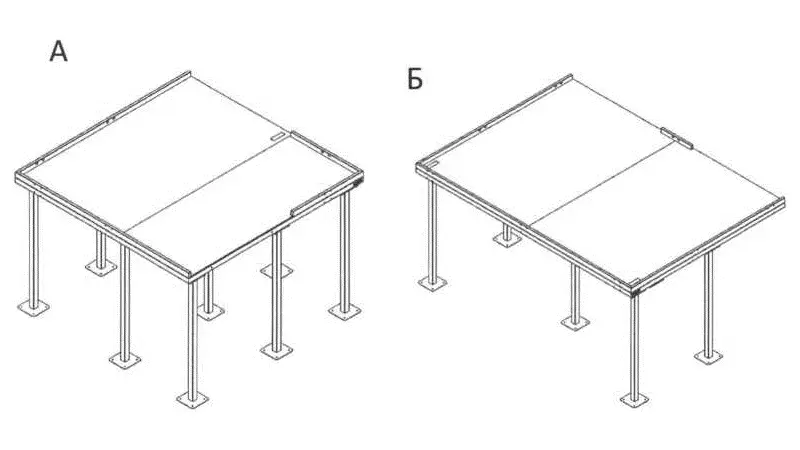Модули горизонтальных секций