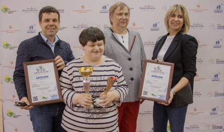 Награждение победительницы конкурса