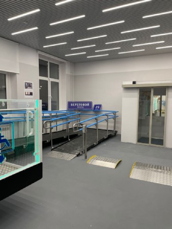 Адаптированная для людей с ОВЗ зона реабилитации в Едином центре поддержки участников СВО