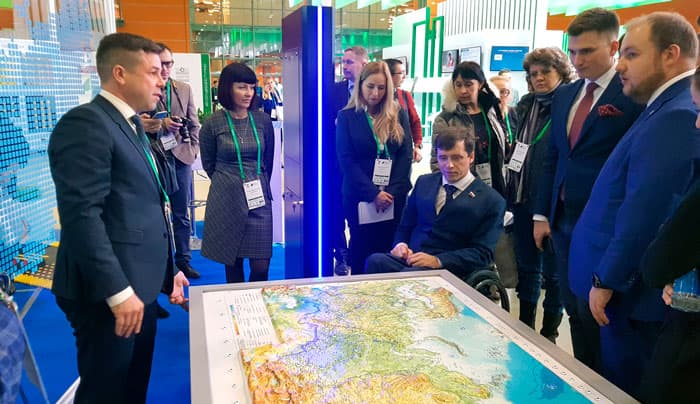 Тифлоцентр «Вертикаль» посетил Михаил Терентьев