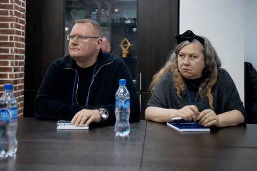 Слёт дилеров Тифлоцентра на лекции