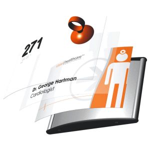 Универсальные тактильные таблички являются оптимальным решением для учреждений с периодической сменой информации.