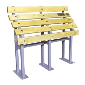 Серийное производство скамьи для лиц с ОВЗ. Скамья для инвалидов обеспечивает безопасность удобство и комфорт для передвижения МГН и людей с ограниченными возможностями