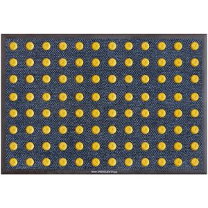 «ТифлоПол-8» разработан совместно с незрячими специалистами Тифлоцентра и одобрен ВОС России. В его основе лежит специальное прорезиненное иглопробивное покрытие с вмонтированными тактильными индикаторами.