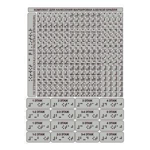 Тактильные наклейки - доступный и экономичный способ оборудовать рабочее место для слабовидящего человека. 