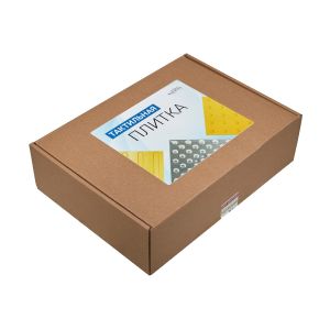 Тактильная плитка - образцы продукции от производителя Тифлоцентр Вертикаль
