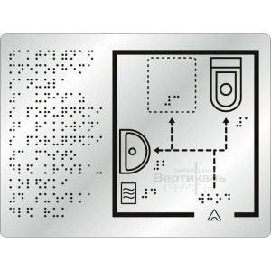 Широкий выбор тактильных мнемосхем, выполненных по ГОСТу. Индивидуальное изготовление, гарантия качества, доставка по России