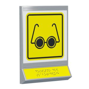 Широкий выбор тактильных пиктограмм, выполненных по ГОСТу. Индивидуальное изготовление, гарантия качества, доставка по России