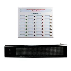 Адаптивная система оповещения «СурдоЦентр» предназначена для использования в качестве специальной системы оповещения, разработанной на основе запатентованных компанией «Вертикаль» - визуально-акустических табло.