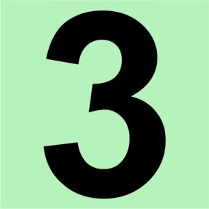 Тактильные цифры предназначены для помощи в ориентировании слабовидящих и незрячих людей в здании.