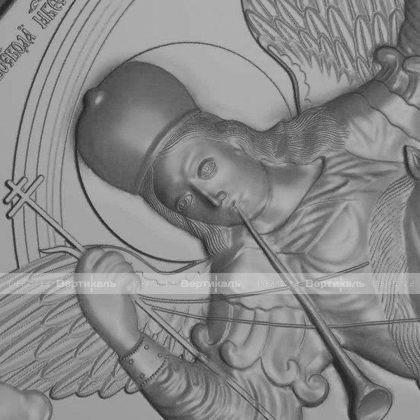 Картина 3D "Икона Грозный воевода небесных сил Архистратиг Михаил", тактильная – фото № 3