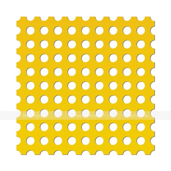 Трафарет для установки индикаторов через приклеивание, 580 x 580 x 3мм – фото № 1