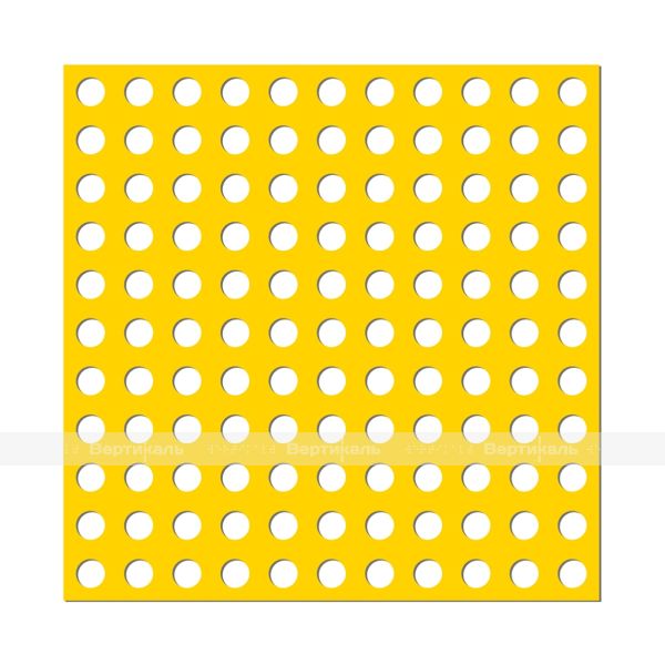 Трафарет для установки индикаторов, через приклеивание, 638 x 638 x 3мм – фото № 1