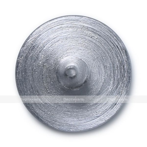 Конус тактильный со штифтом, D25x25, H-4мм, I-14мм, AL (преодолимое препятствие, непреодолимое препятствие) – фото № 4