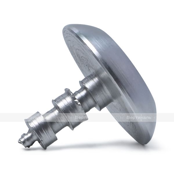 Конус тактильный со штифтом, D25x25, H-4мм, I-14мм, AL (преодолимое препятствие, непреодолимое препятствие) – фото № 3