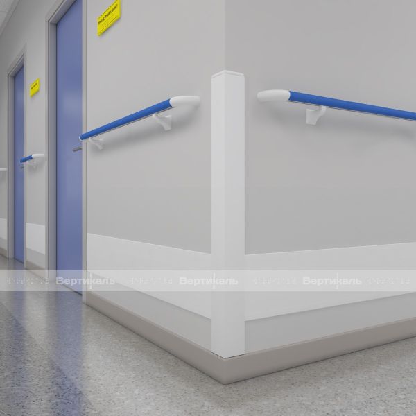 Защита углов стен из ПВХ, цвет белый – фото № 1