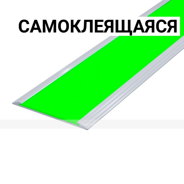 Разметка напольная фотолюм, шириной 50мм, антивандал в плоском AL профиле, монохромная, смк – фото № 1