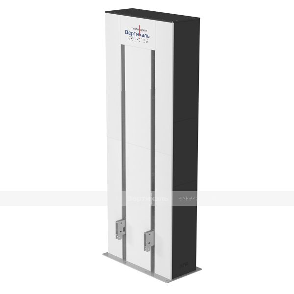 Шахта вертикальной подъемной платформы «Vertical-1» по ГОСТ, высота подъема до 2 метров, левая – фото № 1