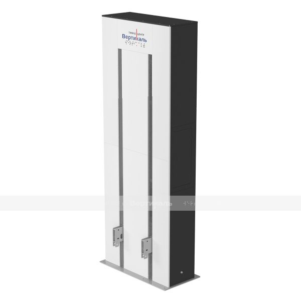 Шахта вертикальной подъемной платформы «Vertical-1» по ГОСТ, высота подъема до 2 метров, правая – фото № 1