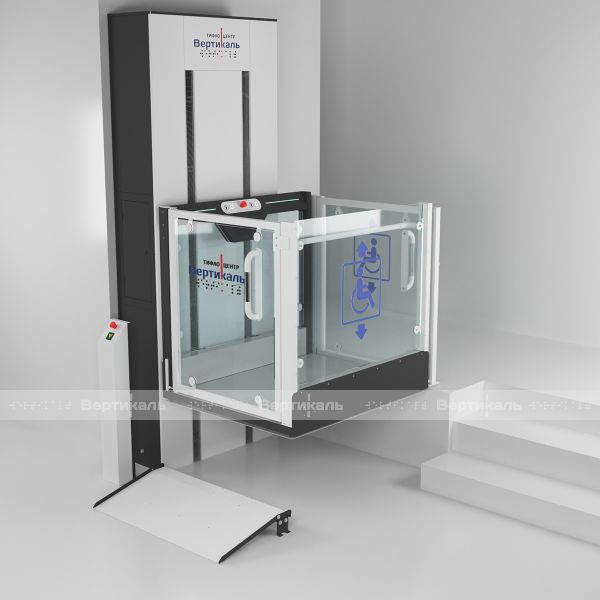 Платформа подъёмная «Vertical-1» вертикального перемещения по ГОСТ до 2 метров, левая – фото № 7