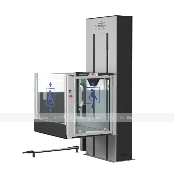 Платформа подъёмная «Vertical-1» вертикального перемещения по ГОСТ до 2 метров, левая – фото № 4