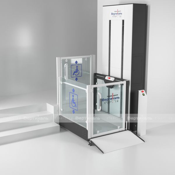Платформа подъёмная «Vertical-1» вертикального перемещения по ГОСТ до 2 метров, правая – фото № 6