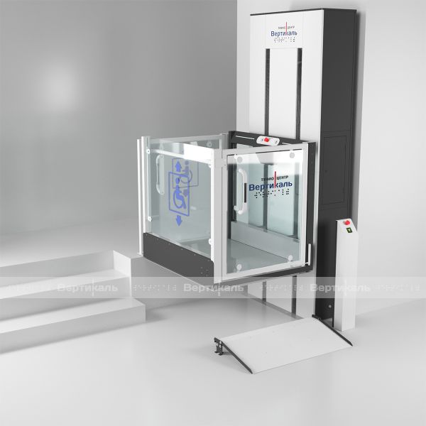 Платформа подъёмная «Vertical-1» вертикального перемещения по ГОСТ до 2 метров, правая – фото № 7