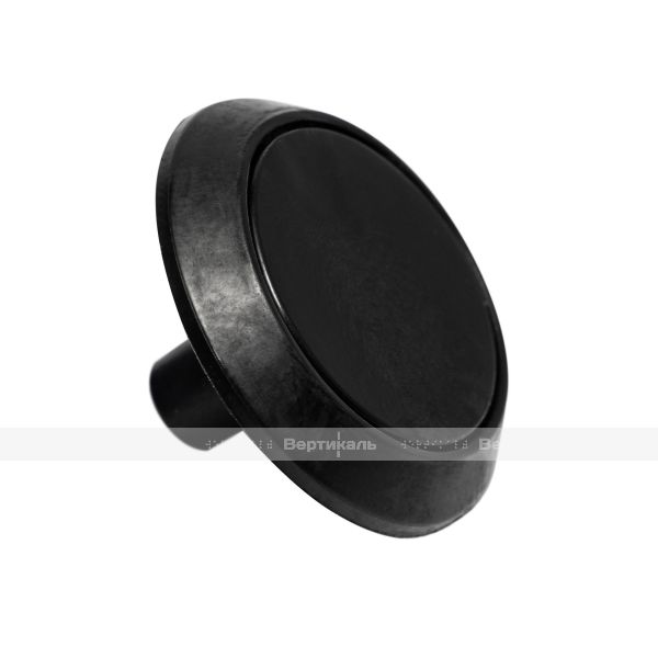 Конус гладкий, со штифтом и вставкой, D35x35, H-5мм, I-15мм, PU PL, черный и черный (преодолимое препятствие, непреодолимое препятствие) – фото № 1