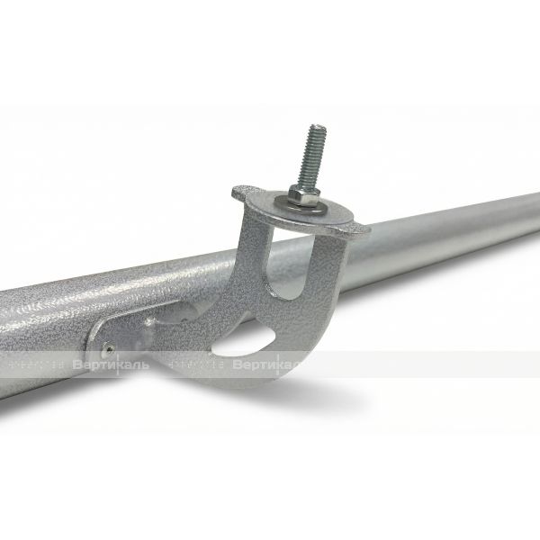 Поручни из стали с порошковой серой покраской для горизонтальной секции – фото № 4