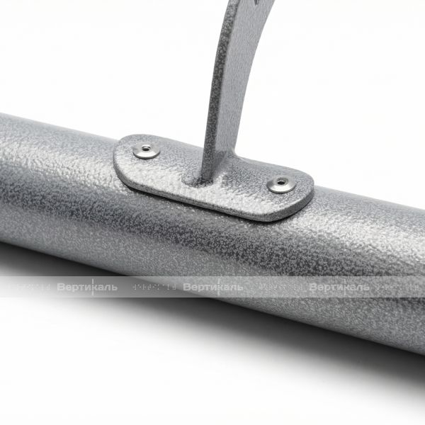 Поручни из стали с порошковой серой покраской для горизонтальной секции – фото № 5