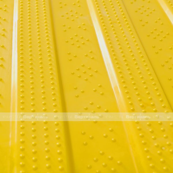 Плитка тактильная (направление движения, полоса) противоскользящая, 500х540х5, ПВХ, желтый – фото № 12