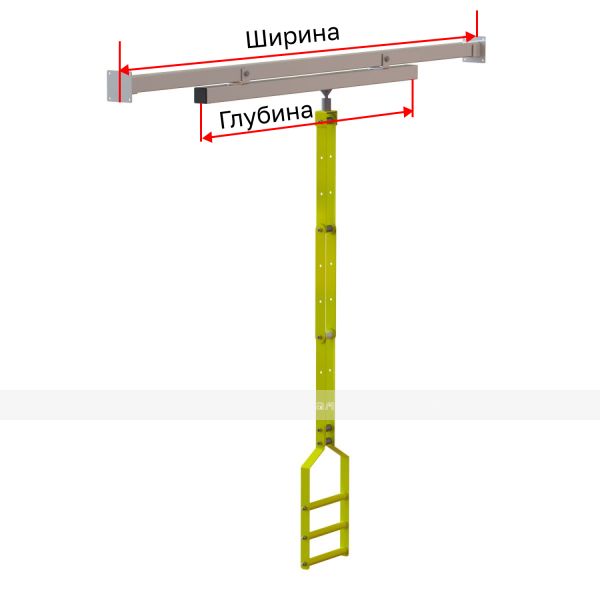 Потолочное опорное устройство с индивидуальными размерами для МГН – фото № 1
