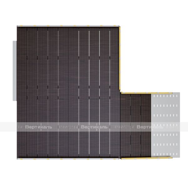 Поворотная площадка для маневрирования инвалидных колясок перед входом в пляжную кабинку – фото № 3