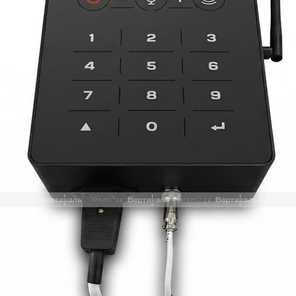 Пульт управления светозвуковой системы оповещения «СурдоЦентр WI-FI», беспроводной, черный – фото № 4