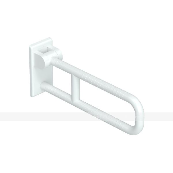 Поручень настенный откидной для инвалидов, антибактериальный, для унитаза, D35 мм – фото № 1