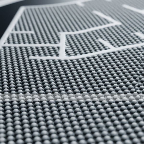 Мнемосхема тактильная монохромная на ПВХ 3мм с интегрированной системой вызова помощи и прямым креплением 550х690 мм(комплект) – фото № 7