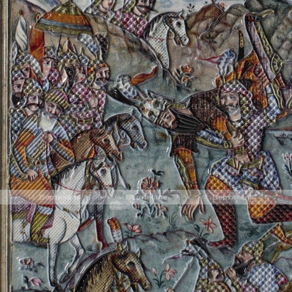 Картина 2D «Шахнаме», тактильная – фото № 4