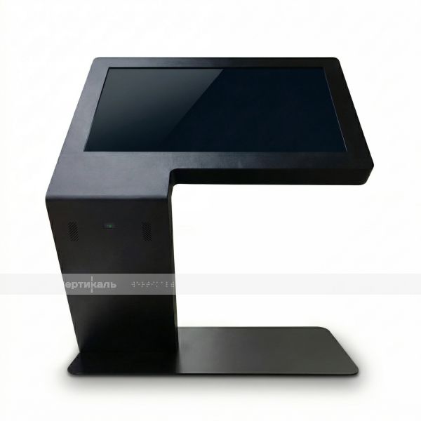 Сенсорный информационный «Tactile-VERT-1(43)D», горизонтальный, с тактильным управлением, с ИБП, черного цвета – фото № 2