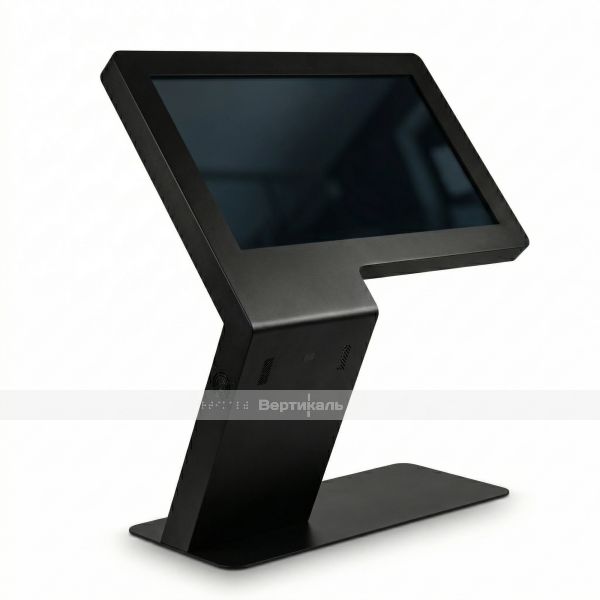 Сенсорный информационный «Tactile-VERT-1(43)D», горизонтальный, с тактильным управлением, с ИБП, черного цвета – фото № 1